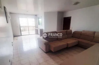 Apartamento com 3 dormitórios, 140 m² - venda ou aluguel - centro - taubaté/sp