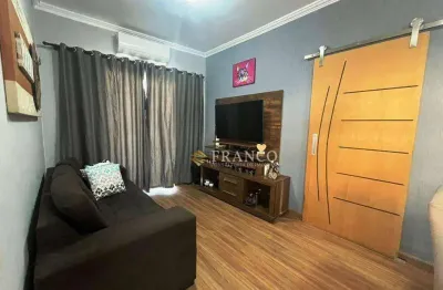 Apartamento com 2 dormitórios à venda, 66,17m² - água quente - taubaté/sp