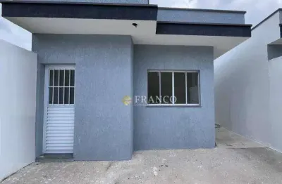 Casa com 2 dormitórios à venda, 75,82m² - residencial estoril - taubaté/sp