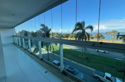 Apartamento de frente para orla com 3 quartos no parque hotel - araruama/rj