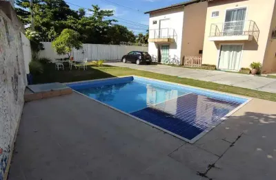 Casa em condomínio para venda em camaçari, catu de abrantes (abrantes), 2 dormitórios, 2 suítes, 3 banheiros, 1 vaga