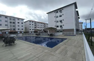 Apartamento para venda em camaçari, abrantes, 2 dormitórios, 1 suíte, 2 banheiros, 1 vaga