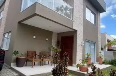 Casa em condomínio para venda em camaçari, alphaville (abrantes), 4 dormitórios, 4 suítes, 5 banheiros, 5 vagas