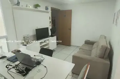 Apartamento para venda em camaçari, abrantes, 2 dormitórios, 1 banheiro, 1 vaga
