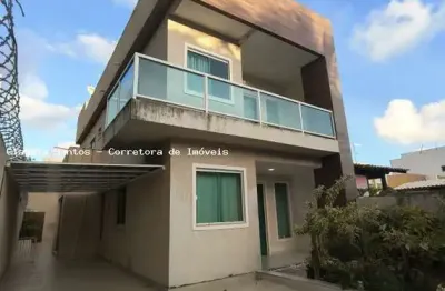Casa em condomínio para locação em camaçari, abrantes, 4 dormitórios, 4 suítes, 5 banheiros, 1 vaga