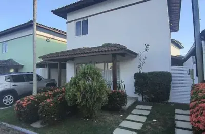 Casa em condomínio para venda em camaçari, boa união (abrantes), 3 dormitórios, 3 suítes, 3 banheiros, 2 vagas