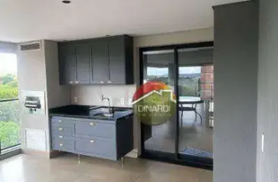Apartamento com 4 dormitórios para alugar, 298 m² por r$ 16.000,02/mês - jardim ilhas do sul - ribeirão preto/sp