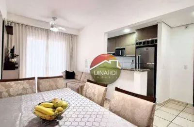 Apartamento com 2 dormitórios à venda, 62 m² por r$ 228.000,00 - residencial e comercial palmares - ribeirão preto/sp