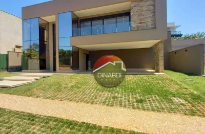 Casa com 4 dormitórios à venda, 402 m² por r$ 4.200.000,00 - alphaville - ribeirão preto/sp