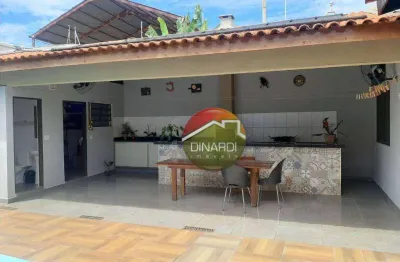 Casa com 3 dormitórios à venda, 180 m² por r$ 490.000,00 - jardim jóquei clube - ribeirão preto/sp