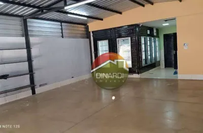 Salão para alugar, 170 m² por r$ 7.470,01/mês - jardim irajá - ribeirão preto/sp