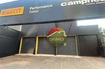 Galpão para alugar, 400 m² por r$ 21.000,00/mês - jardim califórnia - ribeirão preto/sp