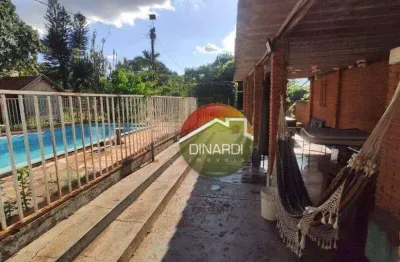 Chácara com 6 dormitórios à venda, 9900 m² por r$ 1.100.000,00 - zona rural - ribeirão preto/sp