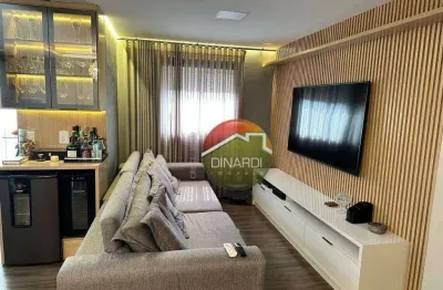 Apartamento com 2 dormitórios à venda, 87 m² por r$ 742.000 - quinta da primavera - ribeirão preto/sp