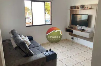 Apartamento com 2 dormitórios à venda, 47 m² por r$ 228.000,00 - conjunto habitacional jardim das palmeiras - ribeirão preto/sp