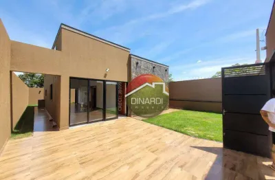 Casa com 3 dormitórios à venda, 101 m² por r$ 570.000,00 - bonfim paulista - ribeirão preto/sp