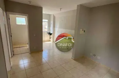 Apartamento com 2 dormitórios à venda, 45 m² por r$ 140.000,00 - ipiranga - ribeirão preto/sp