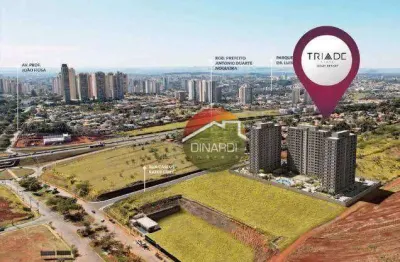 Apartamento com 2 dormitórios à venda, 48 m² por r$ 363.500,00 - jardim olhos d'água - ribeirão preto/sp