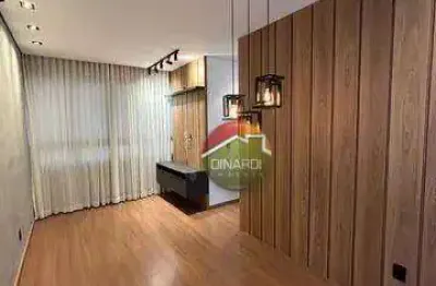 Apartamento com 2 dormitórios à venda, 47 m² por r$ 300.000 - chácaras pedro corrêa de carvalho - ribeirão preto/sp