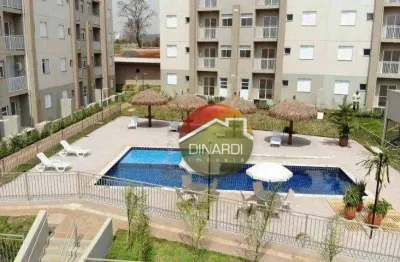 Apartamento com 2 dormitórios à venda, 48 m² por r$ 160.000 - bonfim paulista - ribeirão preto/sp