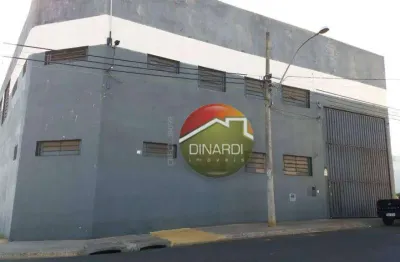 Galpão para alugar, 270 m² por r$ 6.900/mês - vila mariana - ribeirão preto/sp