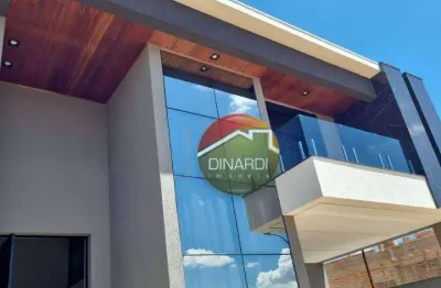 Casa com 3 dormitórios à venda, 305 m² por r$ 3.200.000 - alphaville - ribeirão preto/sp