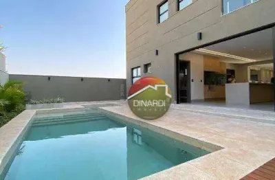Casa com 4 dormitórios à venda, 428 m² por r$ 4.300.000,00 - olhos d’agua - ribeirão preto/sp