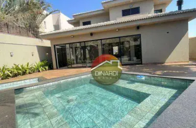 Casa com 4 dormitórios à venda, 420 m² por r$ 3.700.000,00 - bonfim paulista - ribeirão preto/sp