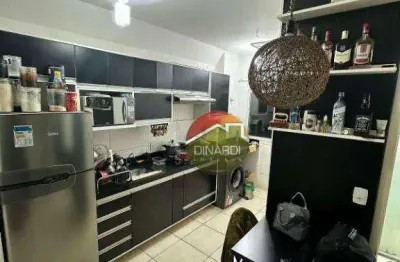 Apartamento com 2 dormitórios à venda, 44 m² por r$ 180.000,00 - ipiranga - ribeirão preto/sp