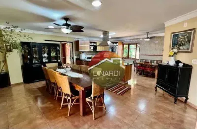 Casa com 5 dormitórios à venda, 1740 m² por r$ 3.800.000 - parque são sebastião - ribeirão preto/sp