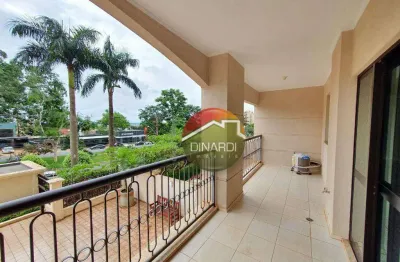 Apartamento com 3 dormitórios para alugar, 140 m² por r$ 5.985,00/mês - jardim canadá - ribeirão preto/sp