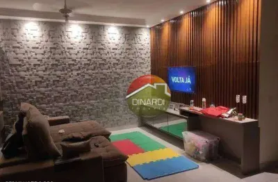 Casa com 3 dormitórios à venda, 152 m² por r$ 545.000,00 - parque residencial cândido portinari - ribeirão preto/sp