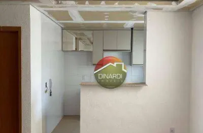 Apartamento com 2 dormitórios à venda, 48 m² por r$ 195.000 - reserva real - ribeirão preto/sp