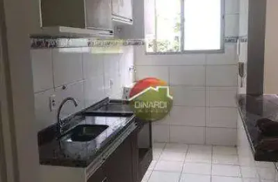 Apartamento com 2 dormitórios à venda, 46 m² por r$ 180.000 - ribeirânia - ribeirão preto/sp