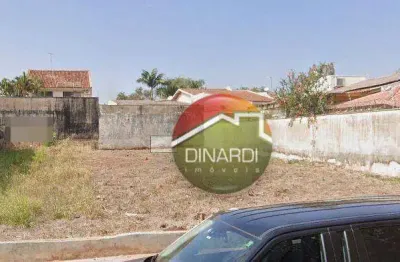 Terreno à venda, 300 m² por r$ 530.000 - jardim califórnia - ribeirão preto/sp