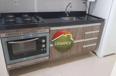 Apartamento com 1 dormitório à venda, 35 m² por r$ 290.000,00 - jardim califórnia - ribeirão preto/sp