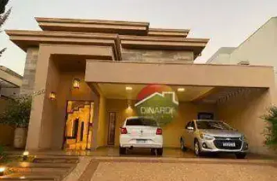 Casa com 3 dormitórios à venda, 302 m² por r$ 1.980.000 - jardim nova aliança sul - ribeirão preto/sp
