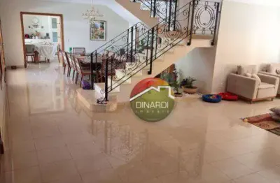 Casa com 4 dormitórios à venda, 439 m² por r$ 3.500.000,00 - jardim botânico - ribeirão preto/sp