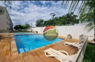 Apartamento com 2 dormitórios à venda, 43 m² por r$ 170.000,00 - ipiranga - ribeirão preto/sp