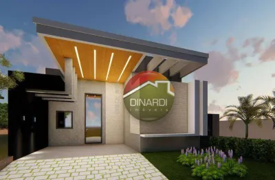 Casa com 3 dormitórios à venda, 150 m² por r$ 1.250.000 - recreio anhangüera - ribeirão preto/sp