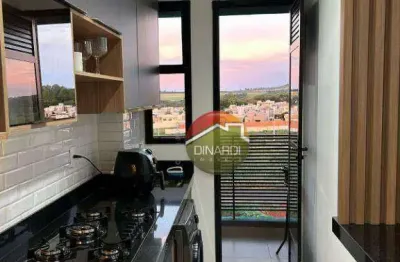 Apartamento com 2 dormitórios à venda, 48 m² por r$ 430.000 - quintas de são josé - ribeirão preto/sp