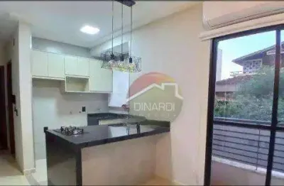 Apartamento com 1 dormitório para alugar, 51 m² por r$ 2.276,91/mês - jardim paulista - ribeirão preto/sp