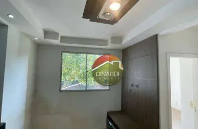Apartamento com 2 dormitórios para alugar, 46 m² por r$ 1.585,00/mês - ribeirânia - ribeirão preto/sp