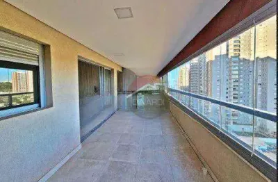 Apartamento com 3 dormitórios para alugar, 132 m² por r$ 8.269,00/mês - jardim botânico - ribeirão preto/sp