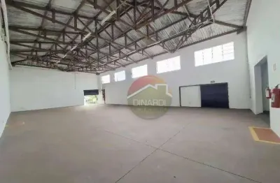 Galpão para alugar, 360 m² por r$ 10.656,00/mês - parque industrial lagoinha - ribeirão preto/sp