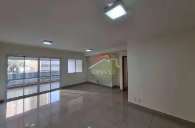 Apartamento com 3 dormitórios para alugar, 139 m² por r$ 6.843/mês - bosque das juritis - ribeirão preto/sp