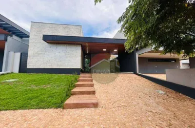 Casa com 3 dormitórios, 192 m² - venda por r$ 1.680.000 ou aluguel por r$ 9.050/mês - condomínio buona vita - ribeirão preto/sp