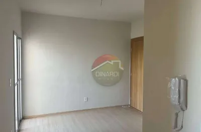 Apartamento com 2 dormitórios para alugar, 45 m² por r$ 1.680,00/mês - jardim josé figueira - ribeirão preto/sp