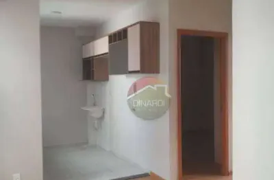 Apartamento com 2 dormitórios, 41 m² - venda por r$ 150.000 ou aluguel por r$ 1.505/mês - jardim ouro branco - ribeirão preto/sp
