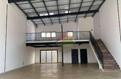 Galpão para alugar, 256 m² por r$ 8.068,00/mês - jardim sumaré - ribeirão preto/sp